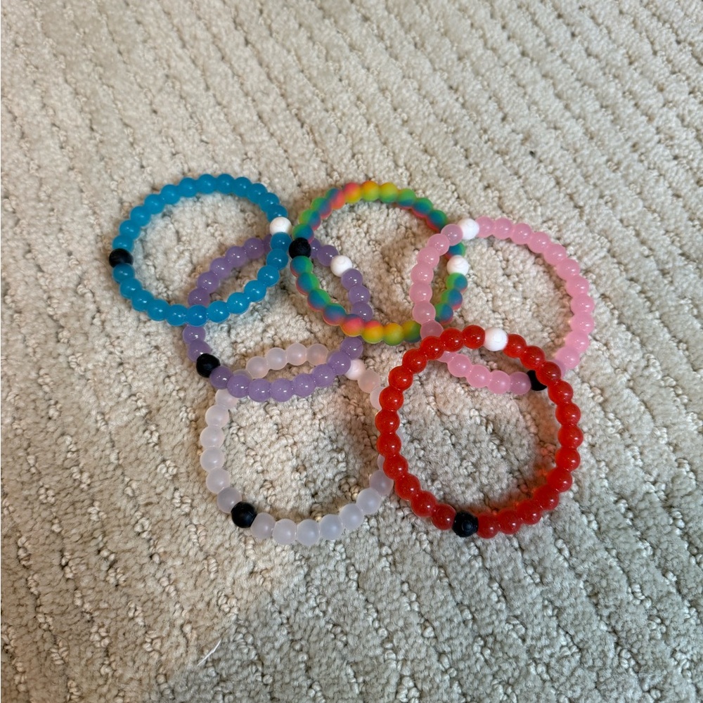 6 PACK OF LOKAI BRACELETS